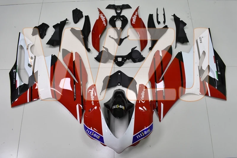 Для DUCATI 1199 1199S Abs обтекатель 899 959 черный красный красно-белый обтекатель для DUCATI 1199 1199S Пластиковые обтекатели - Цвет: INJECTION mold