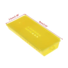 5 шт. пчела коробок мед Пчеловодство пластик улей клетка ловли инструмент подвижное оборудование 72XF