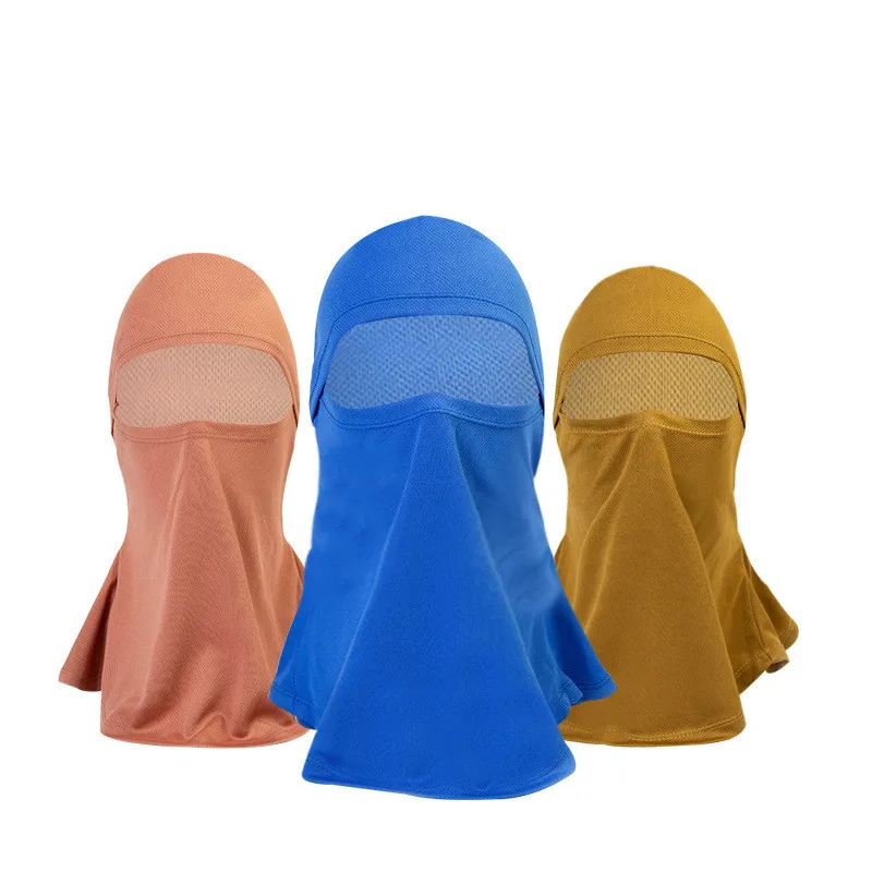 

New extended version of Balaclava hat Outdoor sunscreen sports hood Multi-functional moisture wicking quick-drying cap