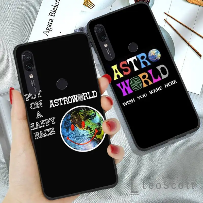 

Travis scott Phone Case For Xiaomi Redmi 7 9t a3Pro 9se k20 mi8 max3 lite 9 note 8 9s 10 pro