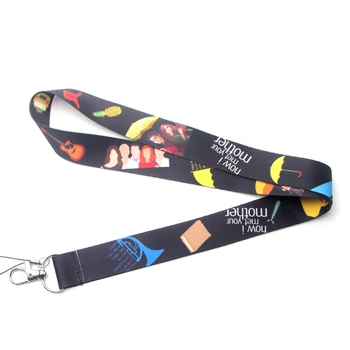 

PC1056 How I Met Your Mother TV Show Painting Art Lanyard Neck Strap For Phone ID Card Creative Lanyards Rope Chain Necklace