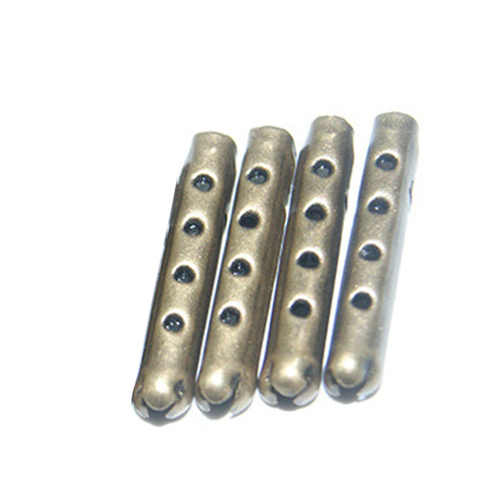 light gold 4 шт.; женская и мужская обувь с кружевными наконечниками; мужские туфли с Т-образной головкой для шнурков; круглые аксессуары для шнурков «сделай сам» - Цвет: light gold