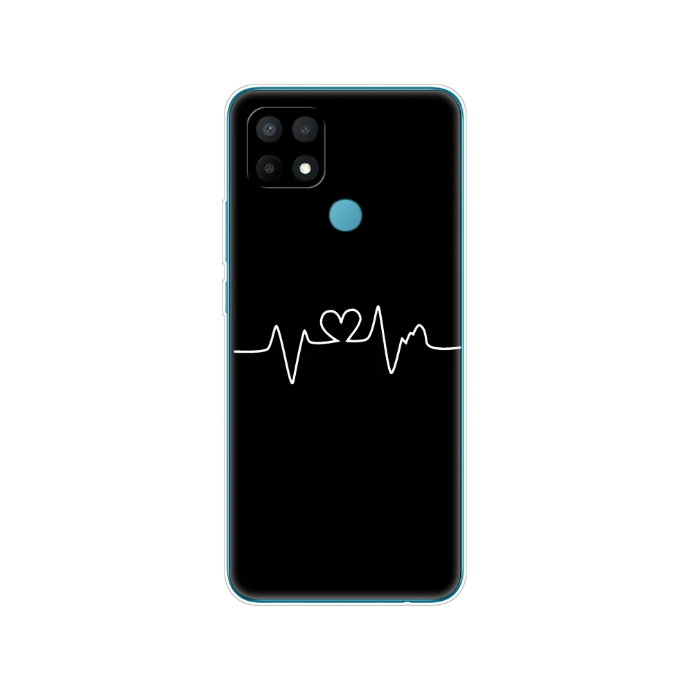 For OPPO A15 Case For OPPO A15S Silicon Soft TPU Back Phone Cover For OPPOA15 CPH2185 A 15 S CPH2179 6.52" Protective Bumper phone cover oppo Cases For OPPO