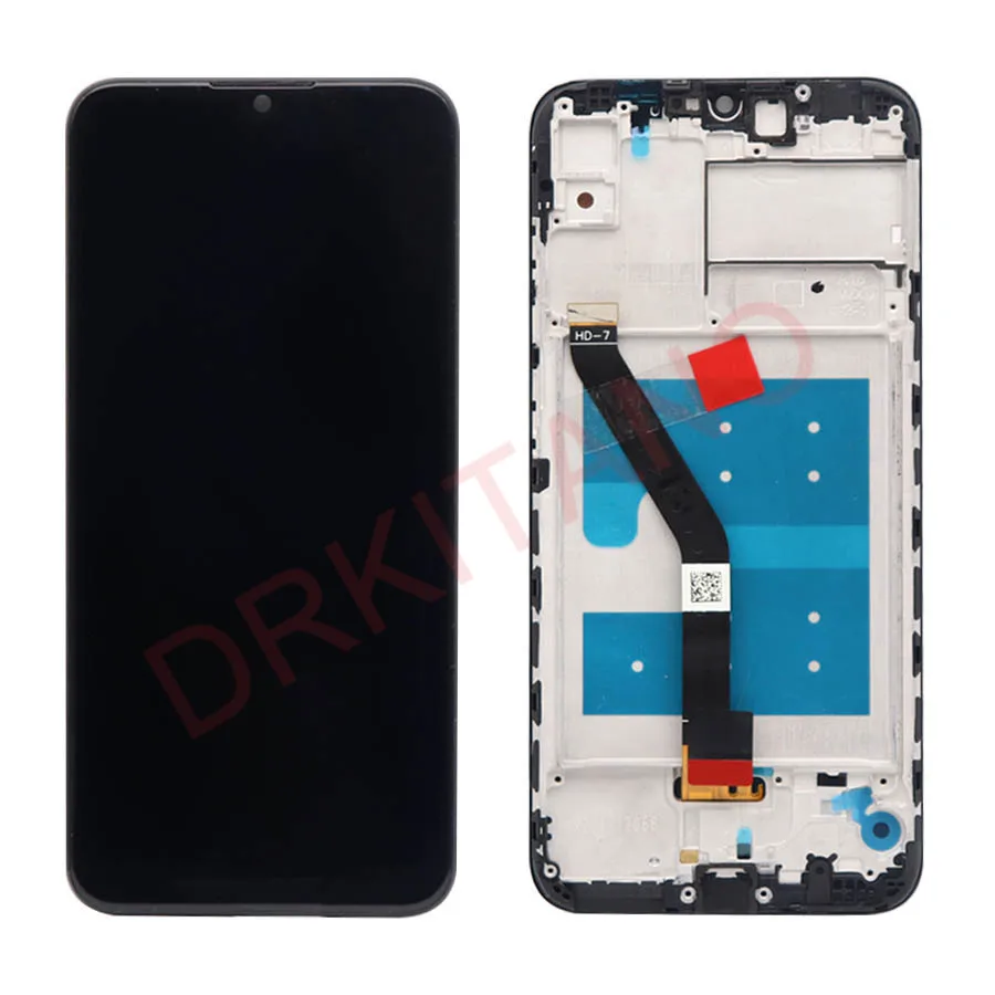 ЖК дисплей для HUAWEI Y6 2019 дигитайзер панель сенсорного экрана Huawei Prime с рамкой MRD LX1f