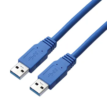 

1m USB 3.0 A Male to Male USB Extension Cable for Radiator Hard Disk USB 3.0 Data Cable Extender