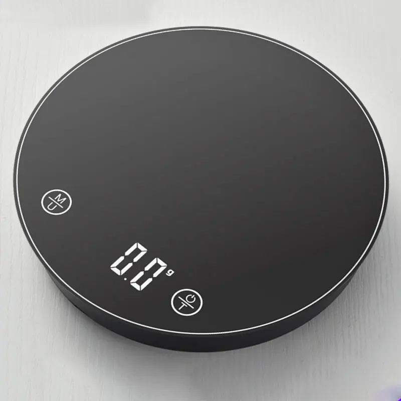 Household Kitchen Scale usb Charging 5kg/1g Kitchen Accessories Measuring Tools Baking Scales 3 Weighing Units Electronic Scale afbeelding
