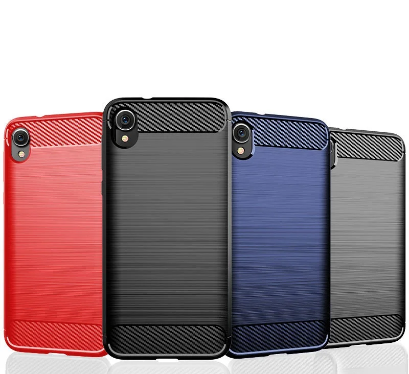 1,5 мм Тонкий армированный матовый чехол из углеродного волокна для MOTOROLA MOTO E6 E6 PLUS Z4 Z4 FORCE One Pro One Vision 100