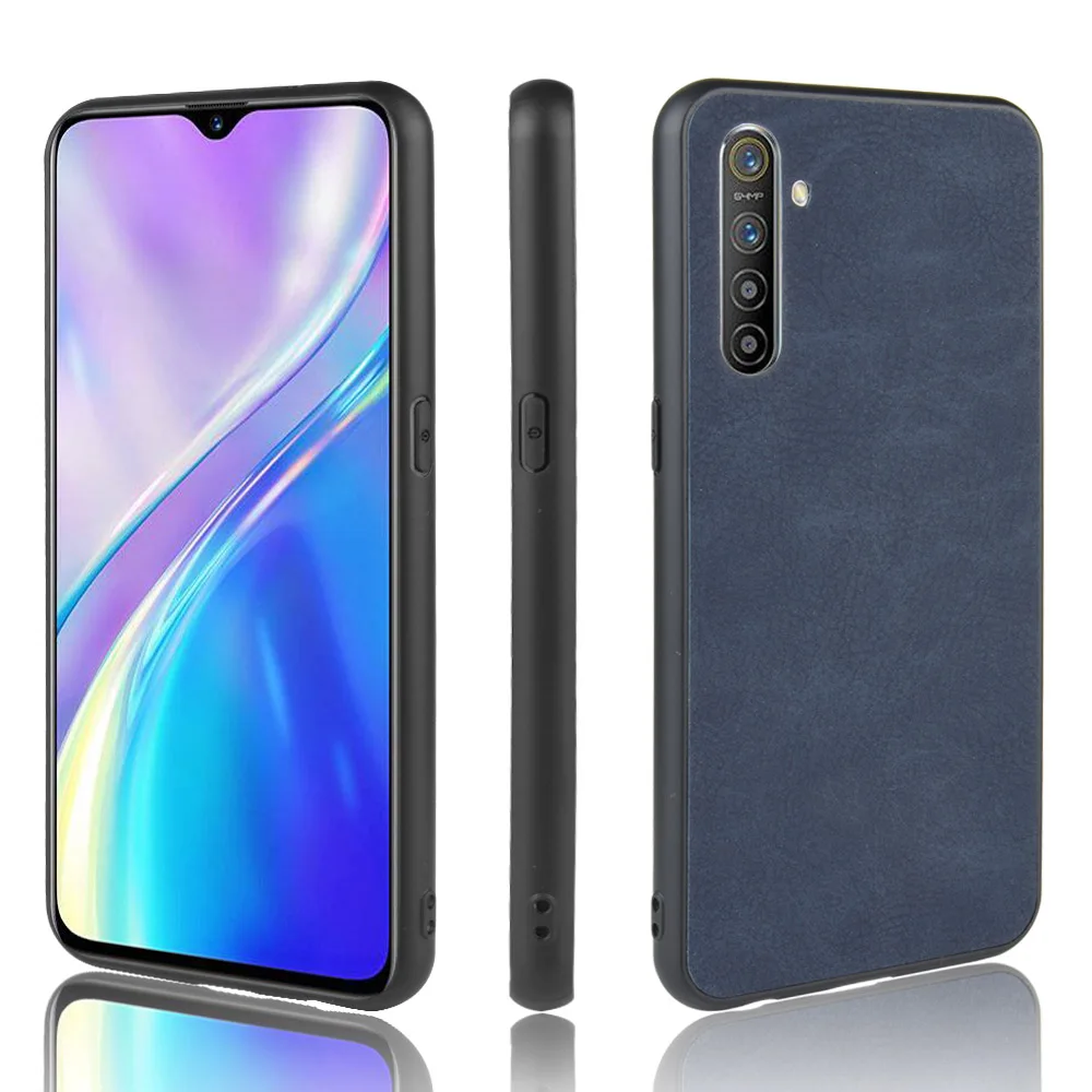 1 ТПУ+ ПУ+ ПК ретро кожаный защитный PU чехол для телефона чехол для OPPO F11 Pro Reno 2 2Z F11 A9 A9X Realme 3 5 Pro X Realme XT - Цвет: 1
