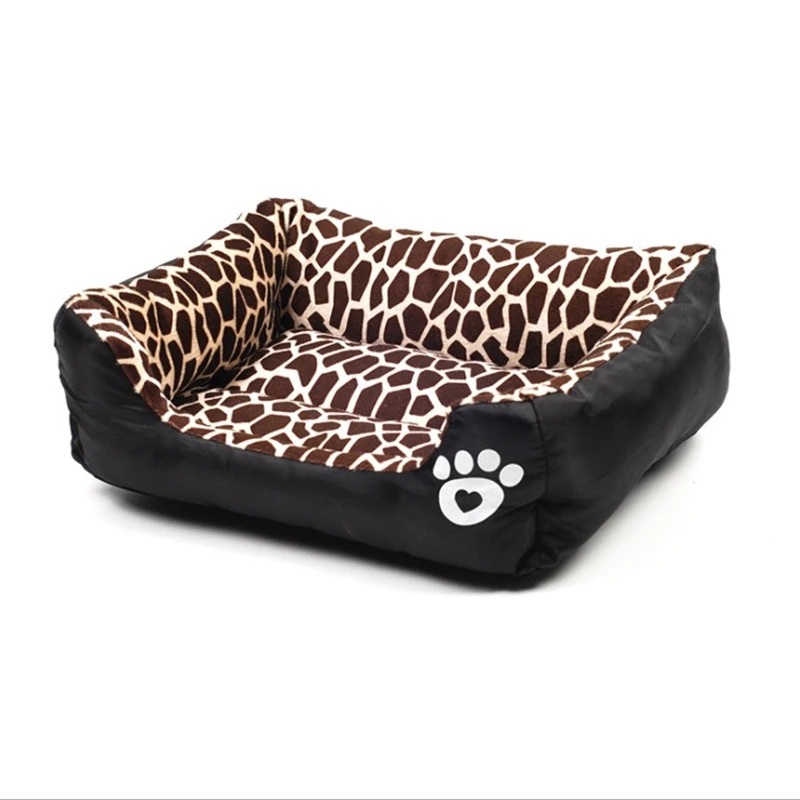 

2020 New Stripe Pet Bed For Large Middle Small Dogs And Cats Soft Warm Dogs Bed Sofa Lounger For Pets