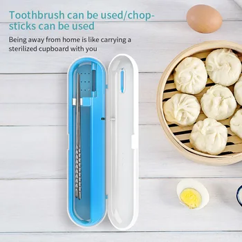 

Multifunction UV Sterilizer Disinfection Box Automatic UV Sterilizer For Toothbrush Household Toothbrush Sterilizer Box