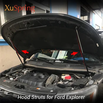 

Car Refit Bonnet Hood Gas Shock Buffer Lift Strut Bars Support Rod For Ford Explorer 2011-2019 U502 Car-styling