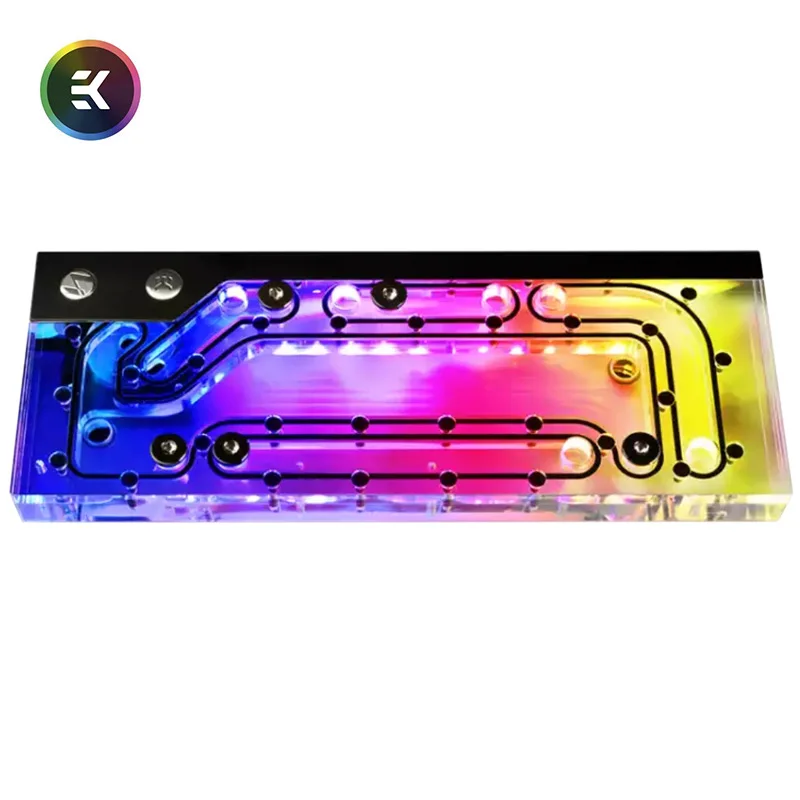 EK-классический DP спереди PC-O11D D-RGB 5V светильник+ DDC ШИМ насос топливный бак для LIANLI O11D все серии для женщин с внутренним слоем акрила пластина