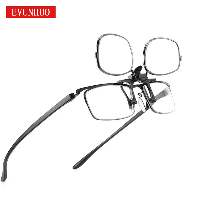 EVUNHUO маленький тату инструмент с ножной педалью-на флип увеличительное для чтения очки пилота вождения рыбалки Открытый очки 1,0-4,0