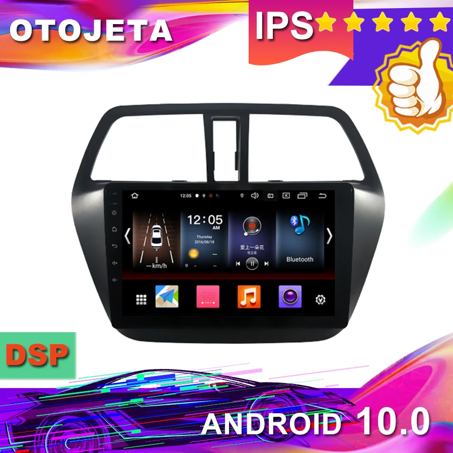 Новое поступление 9 дюймов Android 10,0 Автомобильный gps для SUZUKI S Cross SX4 Автомагнитола Автомобильная Мультимедийная лента рекордер bluetooth навигация