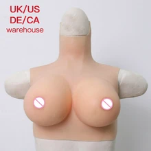  Realistic B-G Cup Silicone Breast Formation Fake Delicate Breasts Suitable for Drag Queen and Transgender Women Breast Lifter 