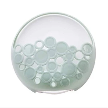 

Soap dish soap box a Powerful Bathroom Suction Cup Fashion Creative Green