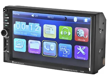 

20pcs 7060B 7 Inch Bluetooth TFT Screen Car Audio Stereo MP4 Player Support AUX FM USB SD Support for JPEG,WMA,MP5
