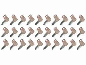 

30pc keys for Yanmar Takeuchi John Deere Mini Excavator #Q199 ZX Free Shipping