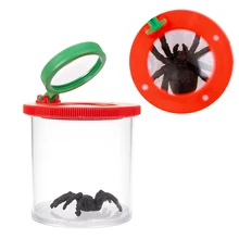 Portable Bug Box Magnify Insects Viewer 3x-6x Magnification Kids Toy Magnification Child Toy Biology Educational toy