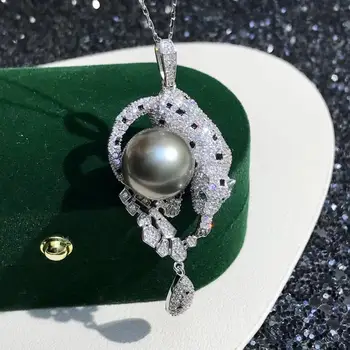 

Office Lady DIY Mount 925 Sterling Silver Pendant Base Settings Mountings Findings Parts for Pearl Crystal Jade Agate 5pcs/lot