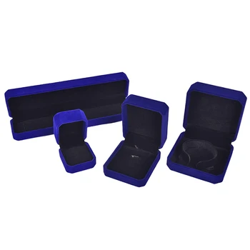 

1pc Velvet Necklace Jewelry Gift Display Box Ring Bracelet Storage Case Xmas Charm
