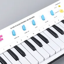 32-ключ многофункциональная электронная клавиатура микрофон для детей начинающих, Развивающие детские игрушки для детей младшего возраста электрическое фортепиано