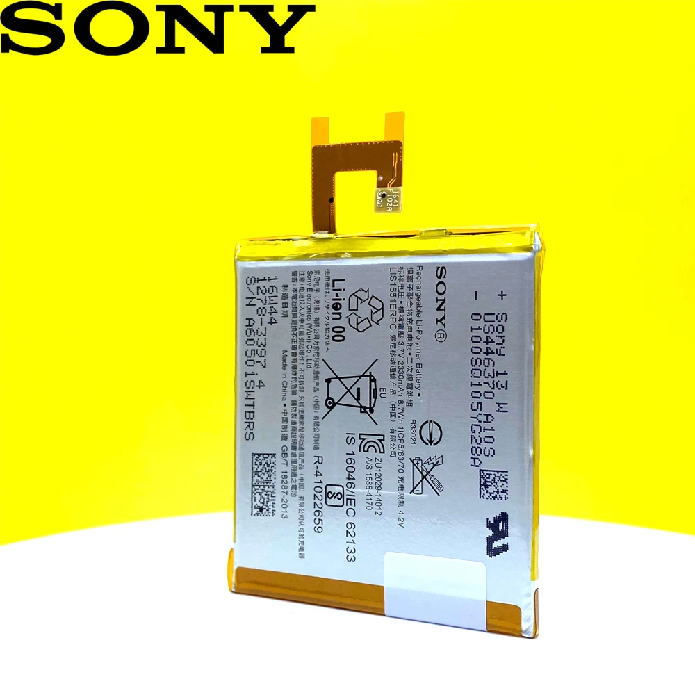 Оригинальный аккумулятор 2330 мАч LIS1502ERPC для телефона SONY Xperia Z L36h L36i C6602 SO 02E C6603 S39H