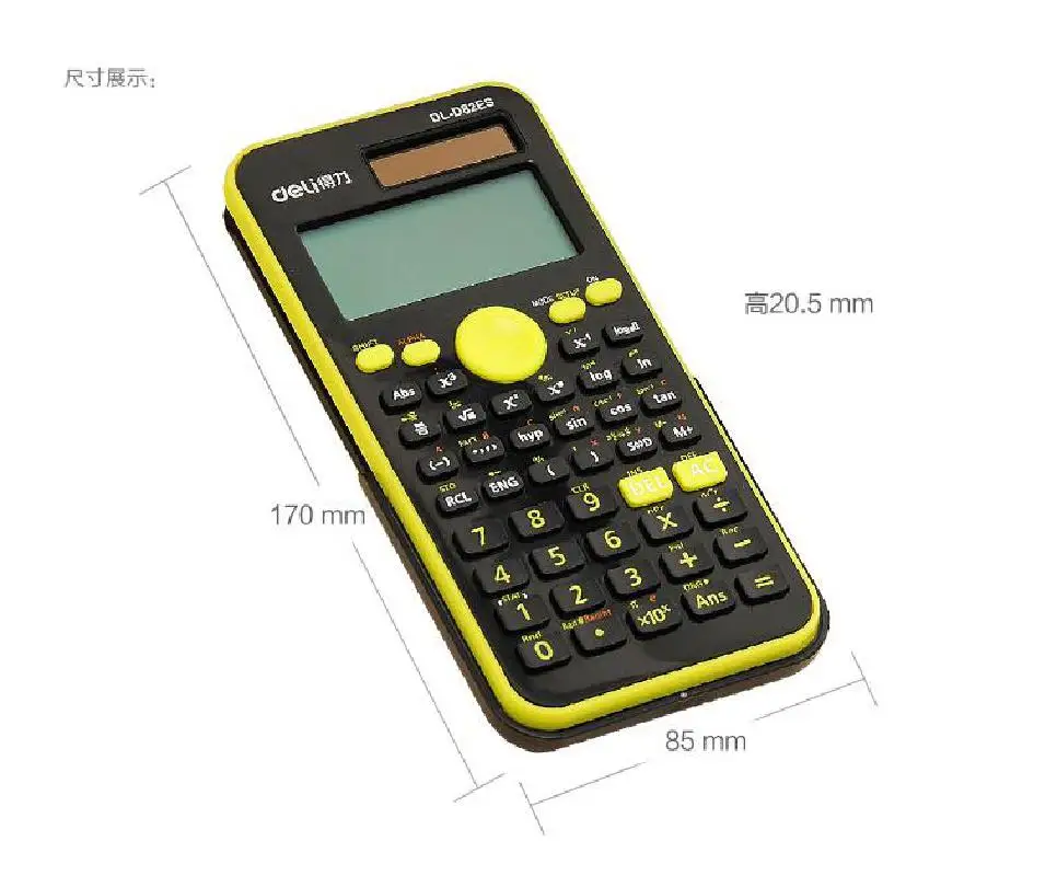 D82ES sciential Calculator двухмощная Солнечная энергия + Монетный калькулятор на батареях