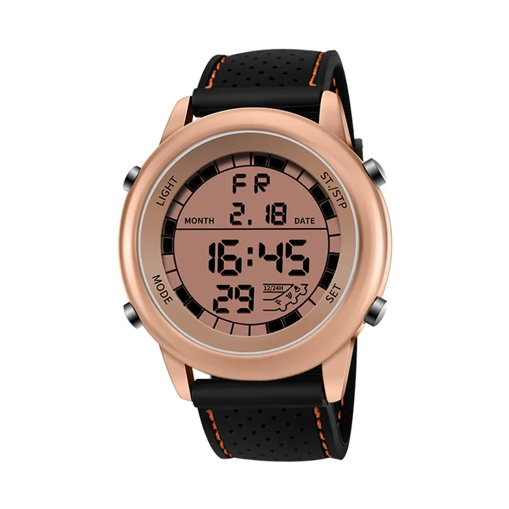 

Watch Men shockproof Watch Student Waterproof Electronic Watch Multi-function Digital Led Sports Watch411