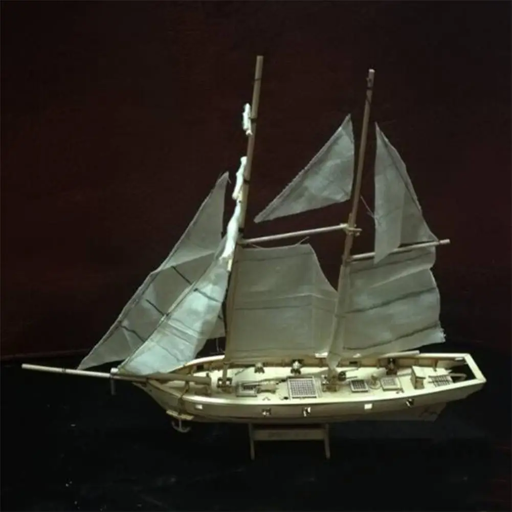 Деревянная деревянная лодка Hobbylane масштаб 1:100 корабль наборы домашняя модель