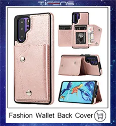 huawei silicone case Leather Wallet P40 Lite Case For Huawei Mate 30 20 P20 P30 P40 Lite Pro Y6 Y7 P Smart 2019 2020 Y5P Y6P Phone Cover Coque Etui silicone case for huawei phone