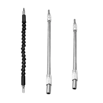 

Universal Snake Shaft Connection Electronic Drill Accessories Flexible 200/300mm Electronic Drill Bits Extention Bar Screwdriver
