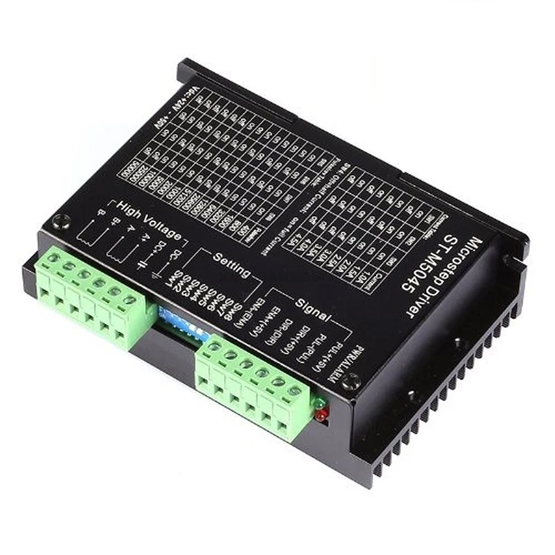 24-50VDC 256 Отдел ЧПУ микро-шаговый Name23 ST-M5045 Драйвер шагового двигателя Замена M542, 2M542 2 фазы 4.5A