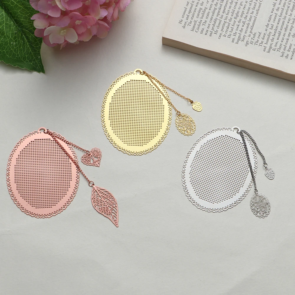 

Cute Butterfly Owl DIY Craft Cross Stitch Bookmark Metal Silver Golden Needlework Embroidery Crafts Counted Cross-Stitching Kit