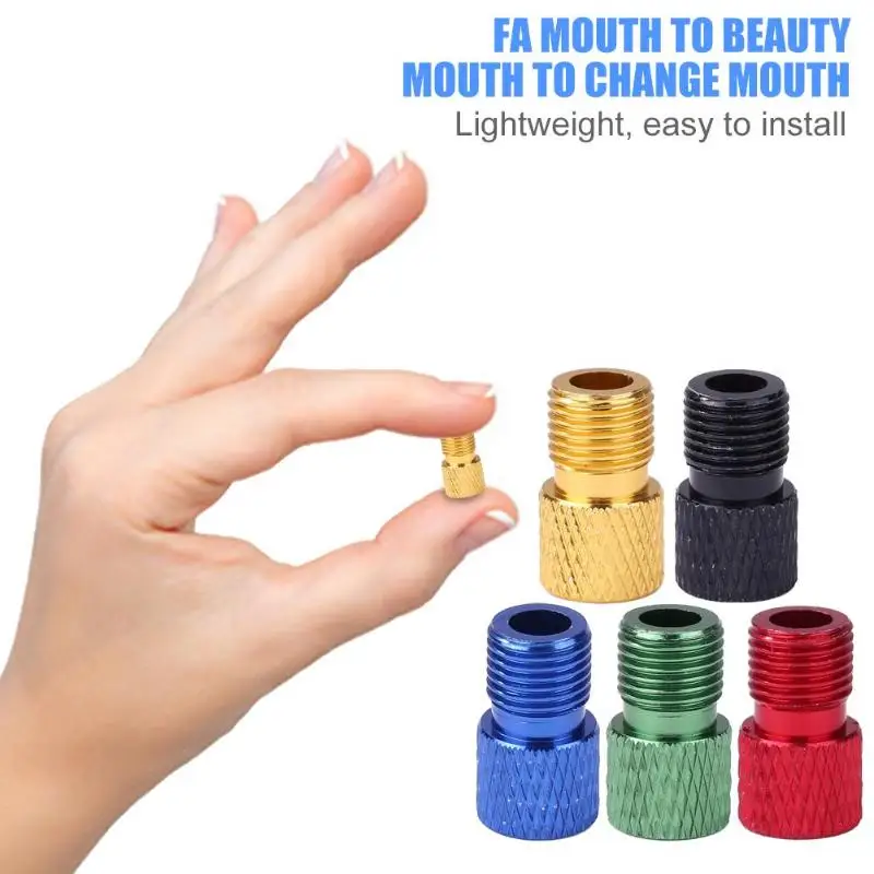 Преобразователь клапана для велосипедного насоса MTB фиксированная шестерня