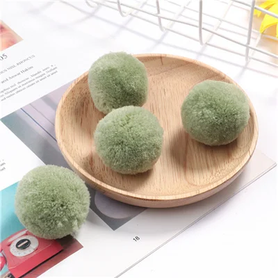Fluffy 50mm Pom Poms for Crafts and Home Decor