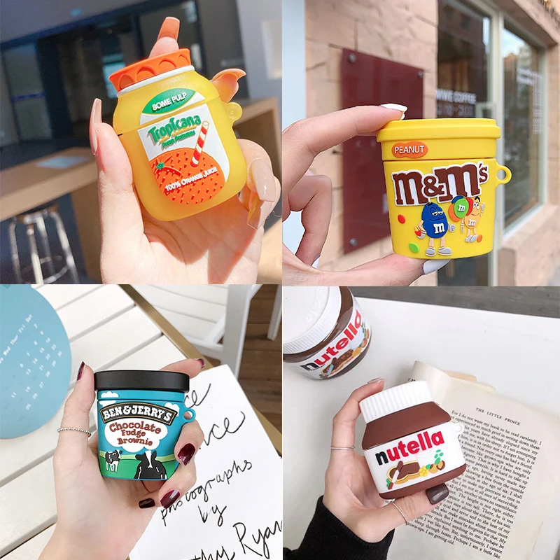 Любящее сердце костюм чехол силиконовый защитный для наушников Airpods Pro3 1/2