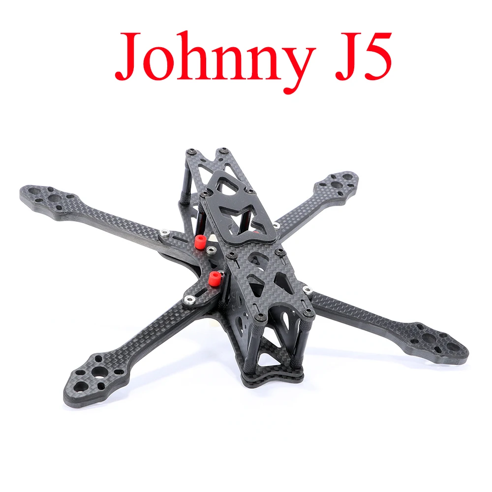 AstroX Johnny J5 Rack New 215 Preset Shock Absorption Carbon Fiber Frame Kit 6MM Arm for RC Drone Spare Parts DIY | Игрушки и хобби