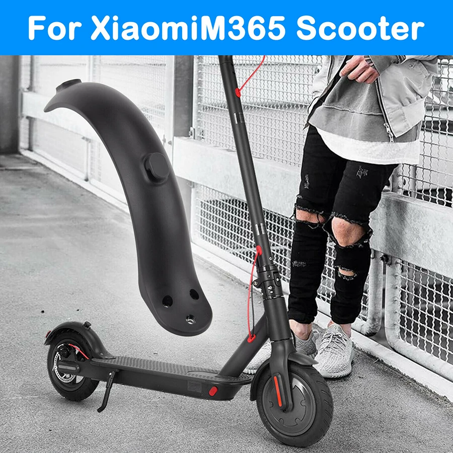 For Xiaomi Mijia M365 Rear Mudguard Fender Guard Electric Scooter Skateboard Scooters Rear Mudguard Tire Tyre Splash Accessory