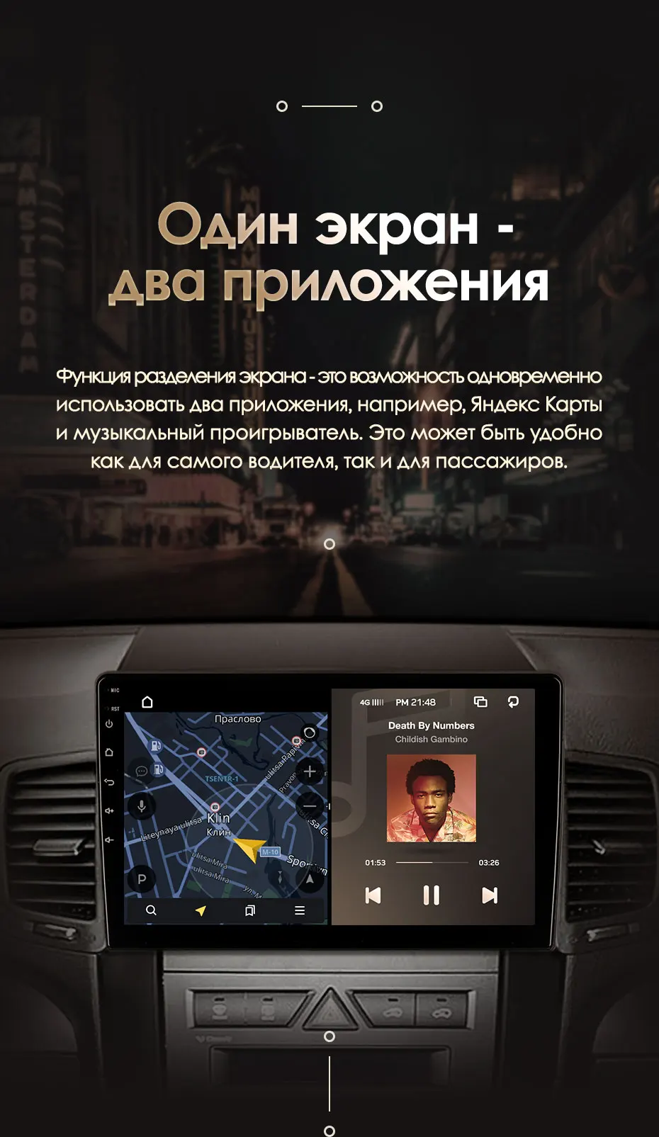 KingBeats штатное головное устройство for Kia Sorento 2 XM 2009-2012 GPS Android 8.1 автомагнитола на андроид магнитола for Киа Соренто 2 XM автомобильная мультимедиа Octa Core 8 core*1.8G DDR4 2G ROM 32G RAM / 4+64G