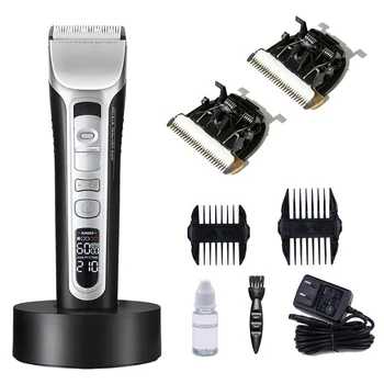 

CHC 968 Professional Hair Trimmer Electric Hair Clipper For Men Children And Beards Hair Shaving Haircut Cutting Rechargeable