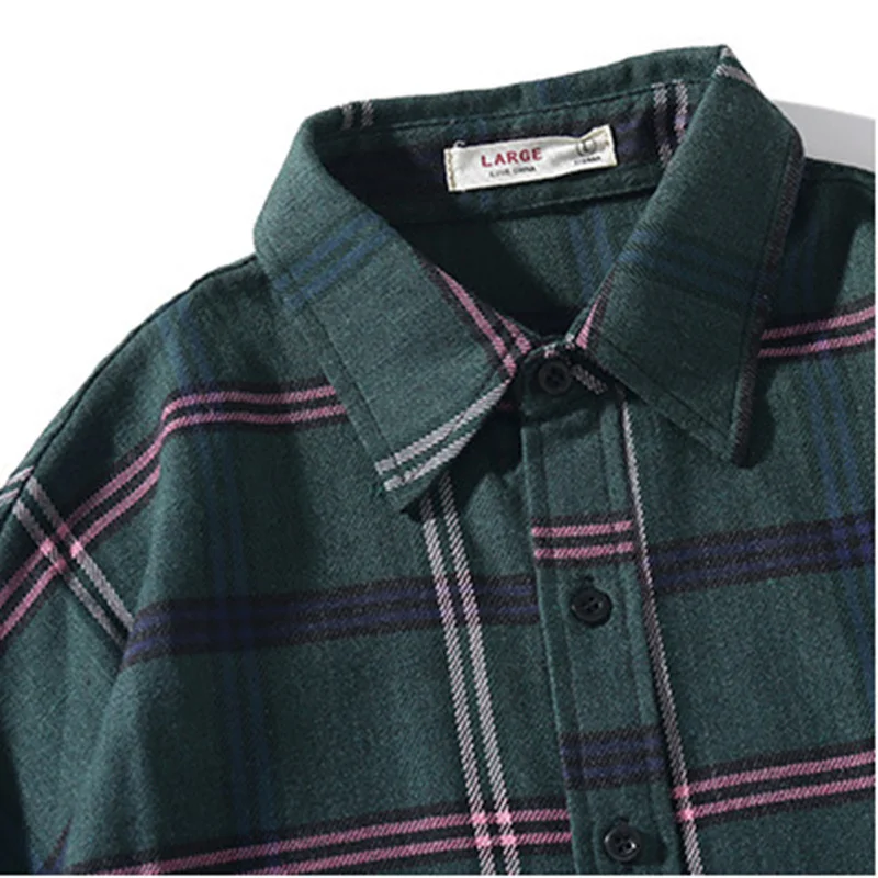 BOLUBAO Brand Men Plaid Shirts New Arrivals Slim Fit Male Turn-Down Collar Shirt Long Sleeve Casual Shirt Men's Clothing
