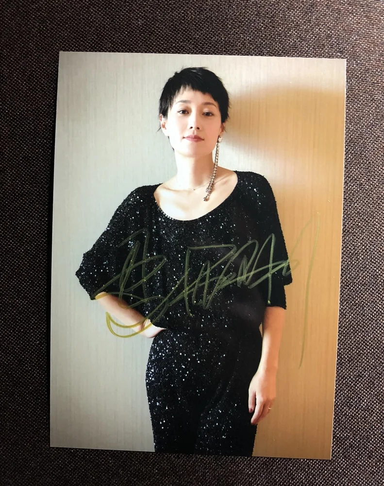 4 Hand signed Ma Yili фото с автографом 5*7 китайская актриса 102019X - Цвет: 4