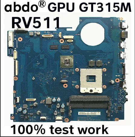 For Samsung RV511 RV711 NP RV511 notebook motherboard BA92 07405A BA92 07405B HM55 GPU GT315M 100% test work|Laptop Motherboard| – AliExpress