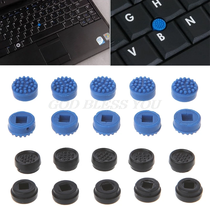 Tanie 10 sztuk wskaźnik Trackpoint Mouse Stick Cap dla DELL klawiatura laptopa