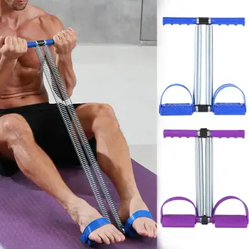 

Multifunctional Pedal Puller Sit-ups for Men and Women Practicing Arm Muscles Home Fitness Equipment Single and Double Spring