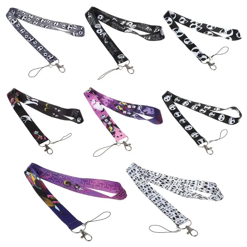 Шнурок с мультяшным рисунком Кошмар перед Рождеством шнурок на шею веревка для