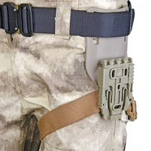 

Paintball Drop Leg Elastic Band Strap Gun Holster Adapter SOG Clip Mount For G17 G22 H&K S&W P225 Pistol Waist Belt