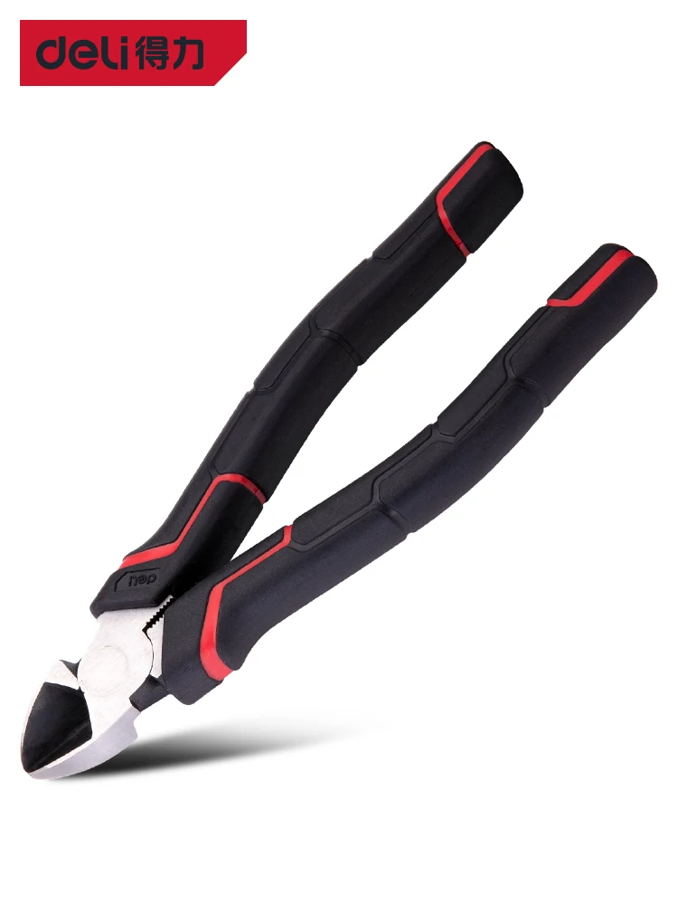 

Deli 6'' 7''Multifunction Wire Stripper Cutter Pliers Diagonal Pliers Crimping Pliers Nippers Home Repair Hand Tool High Quality