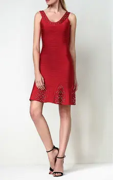 

2020 Summer Sequined Sexy Women Ruffles Sleeveless Knitted Rayon Bandage Celebrity Evening Party Club Wear Dress